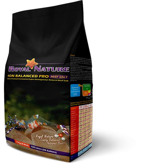 Royal Nature Ion Balanced Pro Reef Salt / Salz 4 kg Beutel