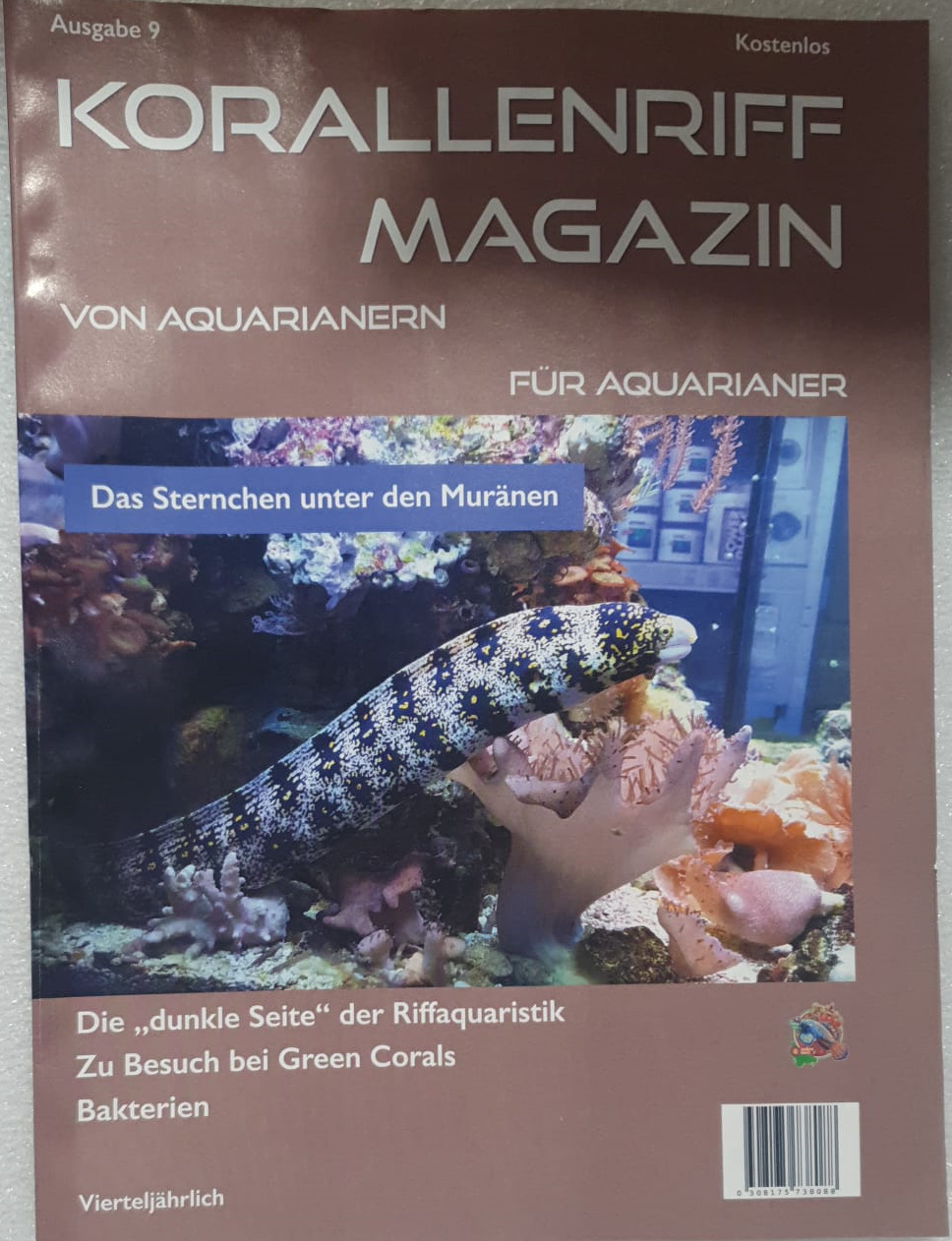 Das neue Korallenriff Magazin  Ausgabe Nr. 9
