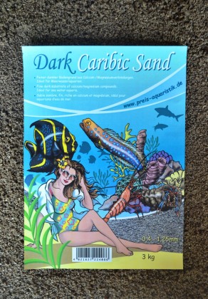 Preis Aquaristik Dark Caribic Sand 3kg
