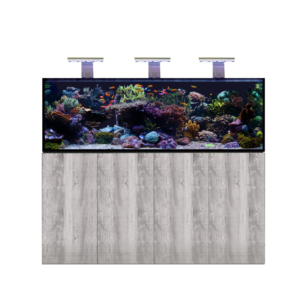 D-D Aqua-Pro Reef 1800- METAL FRAME-DRIFTWOOD CONCRETE
