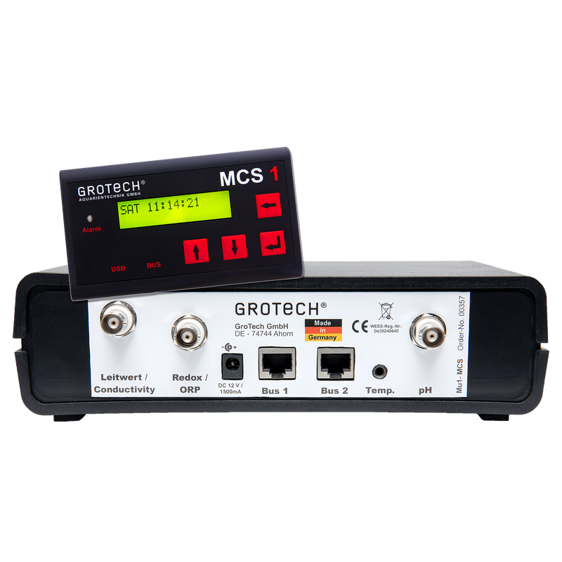 GroTech SET MCS - MU1-MCS incl. pH+Temp+Redox+Leitwert