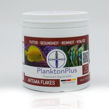PlanktonPlus Artemia Flakes Flockenfutter 150ml 
