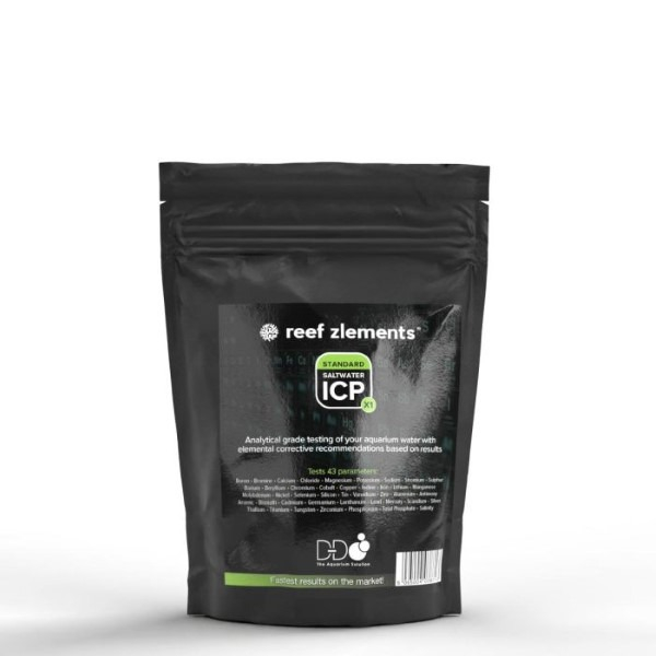 Reef Zlements ICP Testing Single