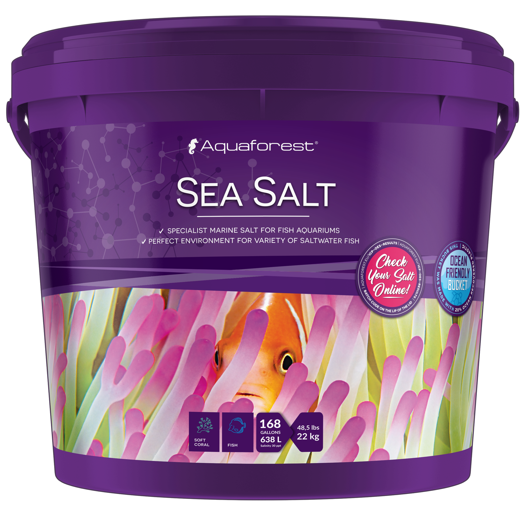 Aquaforest Sea Salt, 22 kg Eimer [AFO-730259]