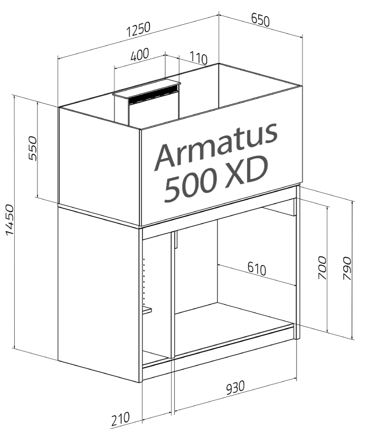 Aqua Medic Armatus 500 XD weiß
