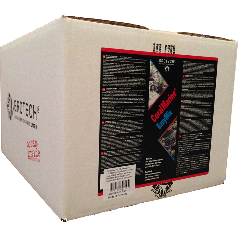 GroTech CoralMarine EasyMix Salz 25kg / 750 l Karton