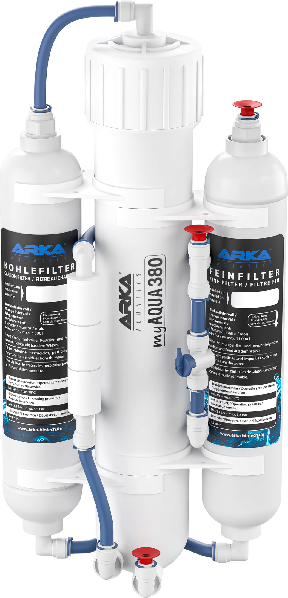 ARKA myAqua380 - Umkehrosmoseanlage bis zu 380 l/Tag