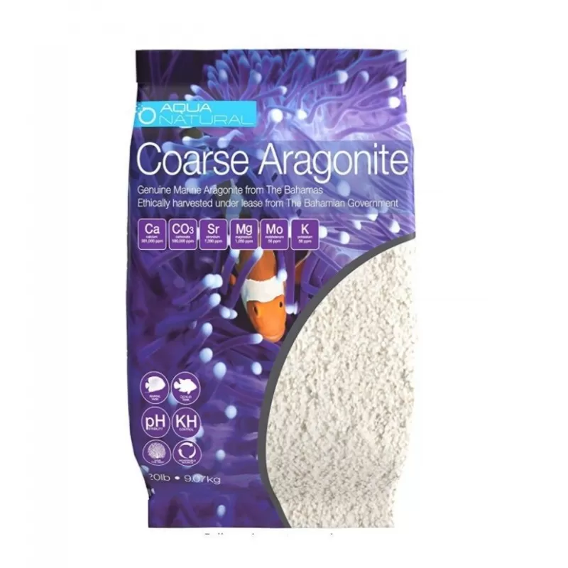 AquaNatural Coarse Aragonite Sand - 4,5 kg AquaNatural Coarse Aragonite Sand - 4,5 kg