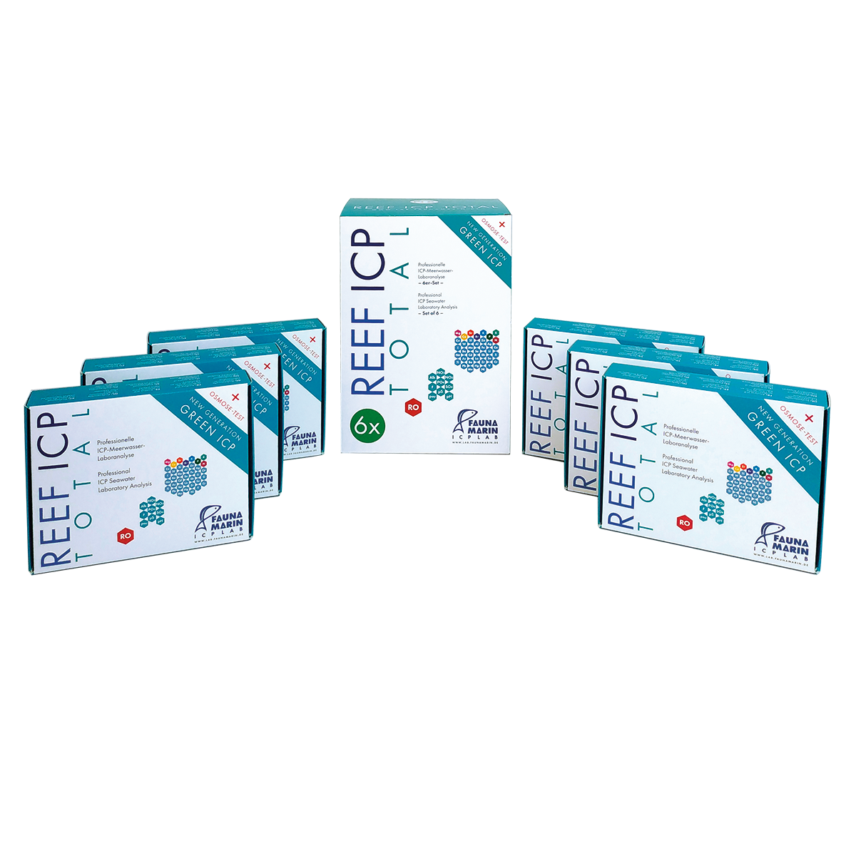 Fauna Marin Reef ICP Total 6er-Set Fauna Marin Reef ICP Total 6er-Set