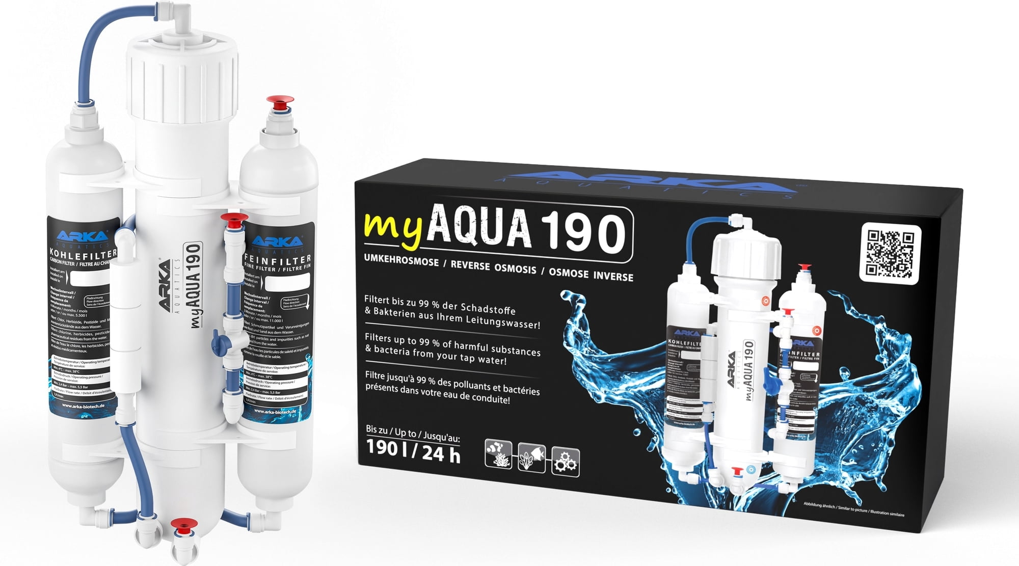 ARKA myAqua190 - Reverse osmosis system up to 190 l/day