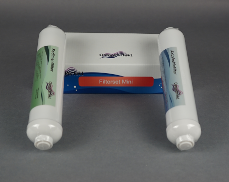 AquaPerfekt SET Feinfilter / Kohlefilter 5" für MINI Osmoseanlage