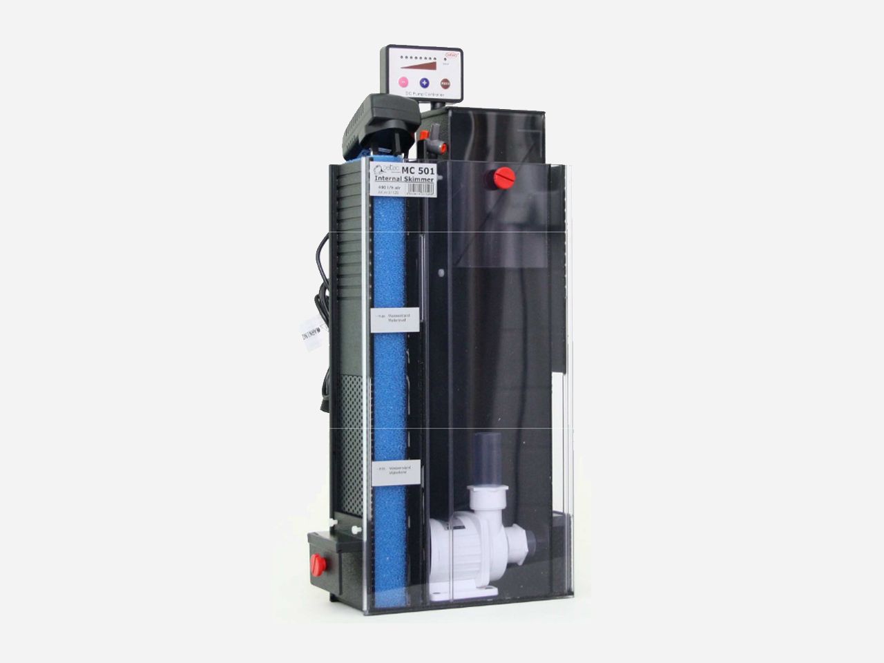 Deltec MC 501 Hang ON Abschäumer intern Deltec MC 501 Hang ON Abschäumer intern