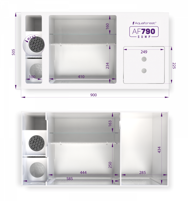 Aquaforest AF sump 90-790 (150)