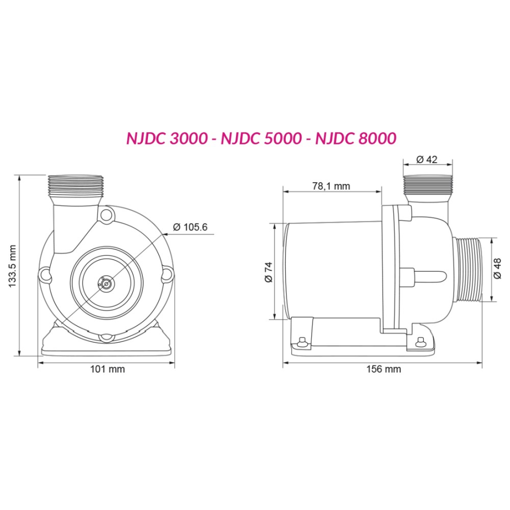 Aquarium Systems MaxiJet DC 5000 (216048)