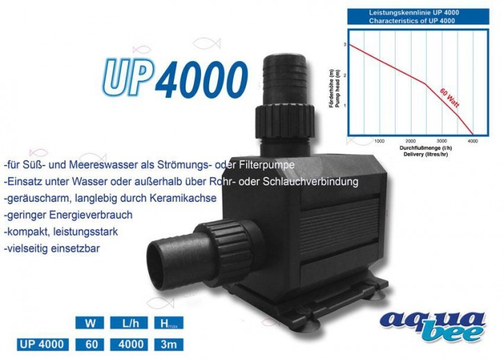 Aquabee UP 4000 Universalpumpe