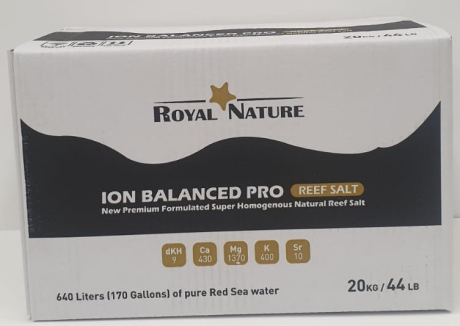 Royal Nature Ion Balanced Pro Reef Salt / Salz 20 kg Carton Box
