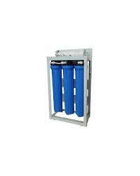 Aquili osmosis plant with 3 filters 20" with flush valve and pressure gauge 3780 l