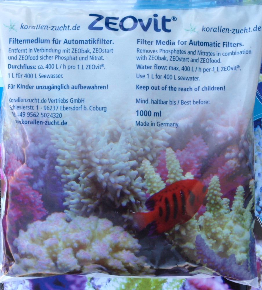 ZEOvit für Automatikfilter 1000 ml ZEOvit für Automatikfilter 1000 ml