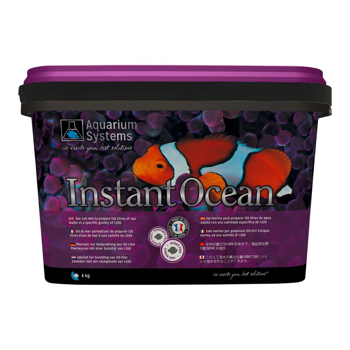 Aquarium Systems Instant Ocean Meersalz,4 kg Eimer