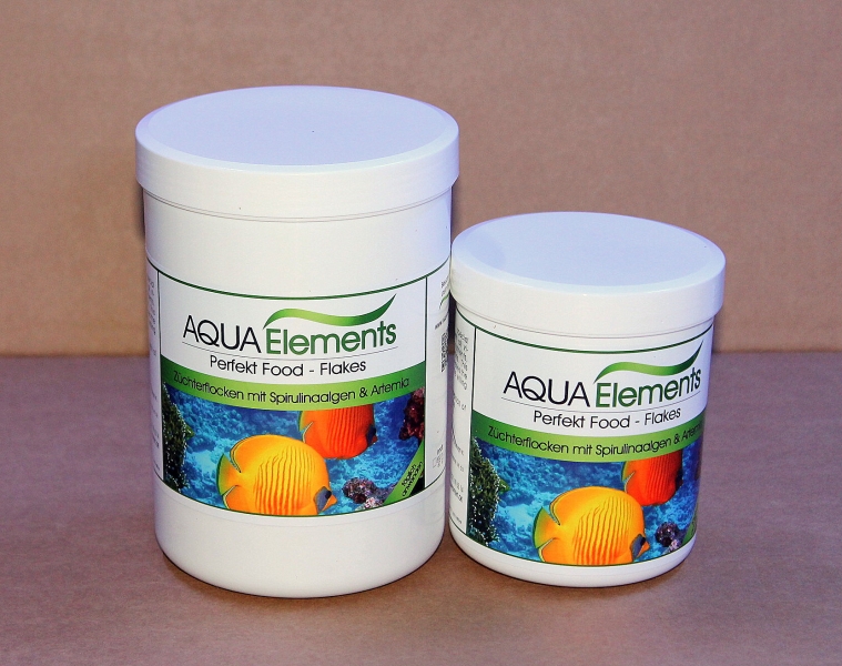 Flockenfutter, 1 Ltr. / 120 g Spirulinaalgen, Artemia Gemich mit Vitamine Flockenfutter, 1 Ltr. / 120 g Spirulinaalgen, Artemia Gemich mit Vitamine