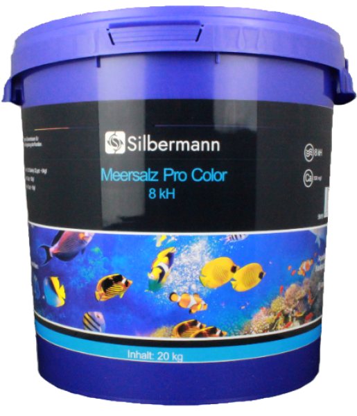 Silbermann Meerwasser Meersalz Pro Color KH 8 20 kg