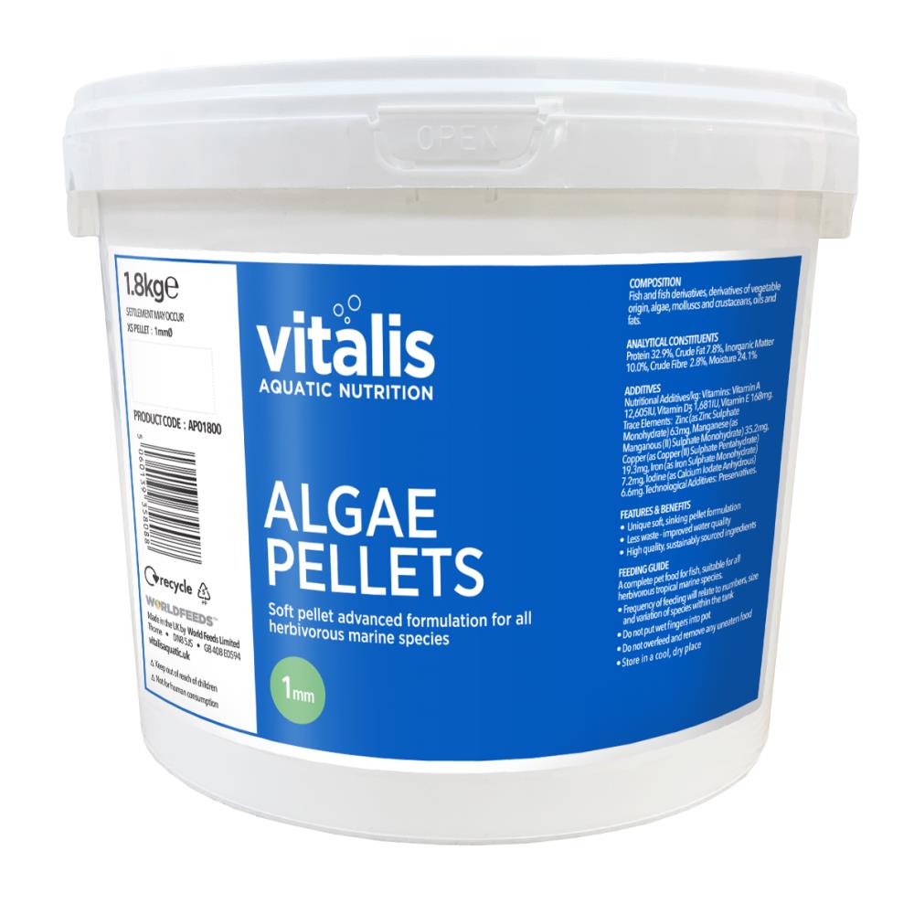 Vitalis Algae Pellets 1mm 1,8kg 