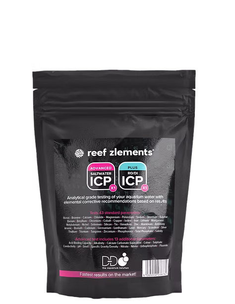 Reef Zlements ICP Advanced Test +RO Reef Zlements ICP Advanced Test +RO