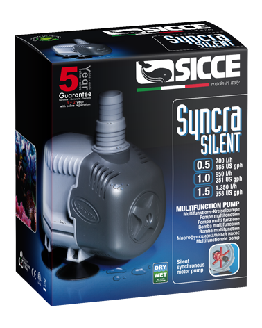 SICCE Syncra 0.5  Multifunktionspumpe 
