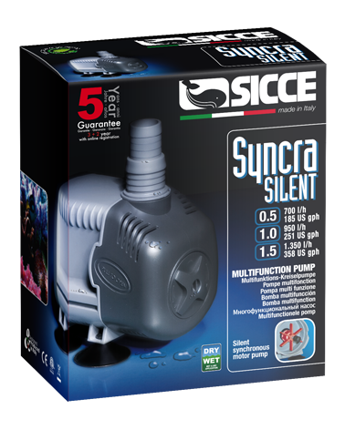 SICCE Syncra 0.5 multifunction pump