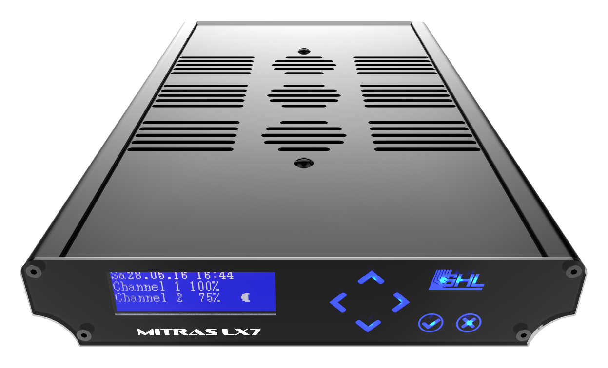 GHL Mitras LX 7206 LED Beluchtung Schwarz 