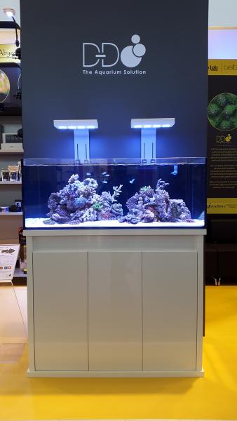 D-D Reef-Pro 1500S  D-LUX Riffaquarium (Platinum Oak)