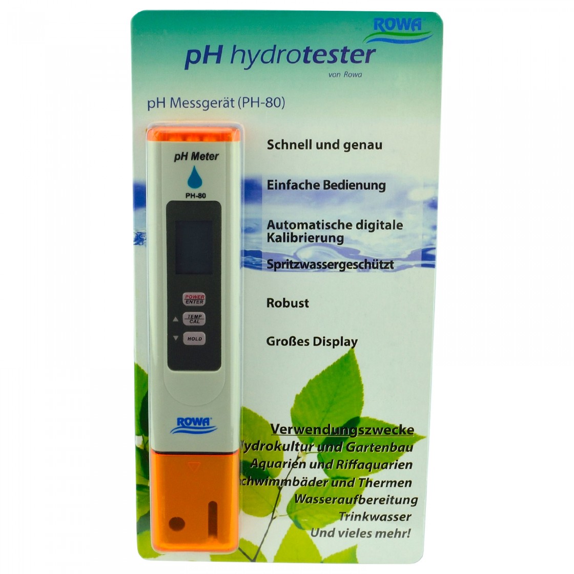 Rowa Hydrotester pH-Meter Rowa Hydrotester pH-Meter