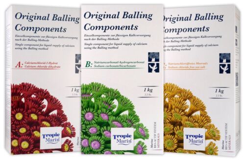 Tropic Marin ORIGINAL BALLING Components Set ABC (26528) 3x1kg Tropic Marin ORIGINAL BALLING Components Set ABC (26528) 3x1kg
