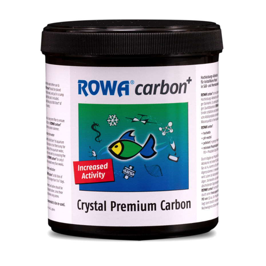 ROWAcarbon - pelletierte Aktivkohle 225g Dose ROWAcarbon - pelletierte Aktivkohle 225g Dose