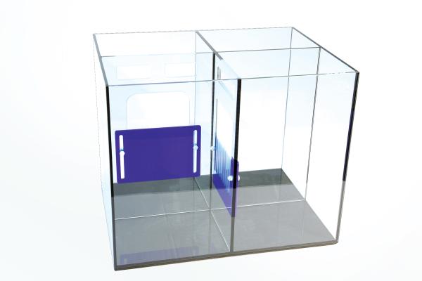 D-D Aqua-Pro Reef 600- Cube-BLACK GLOSS