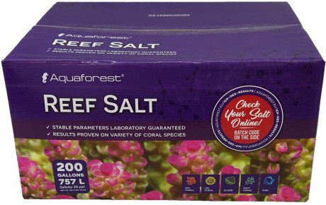 Aquaforest Reef Salz 25kg Karton
