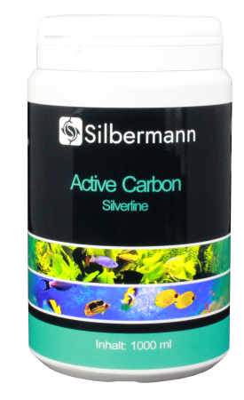Silbermann Aktivkohle Silverline 1000 ml Meerwasser