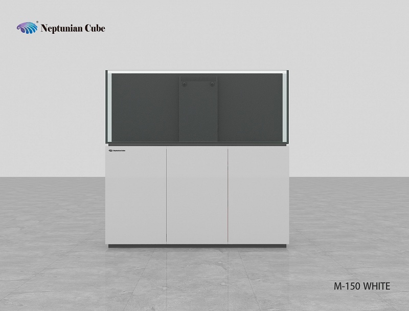 Neptunian Cube Aquarium Series M150 White Pallet Shipping
