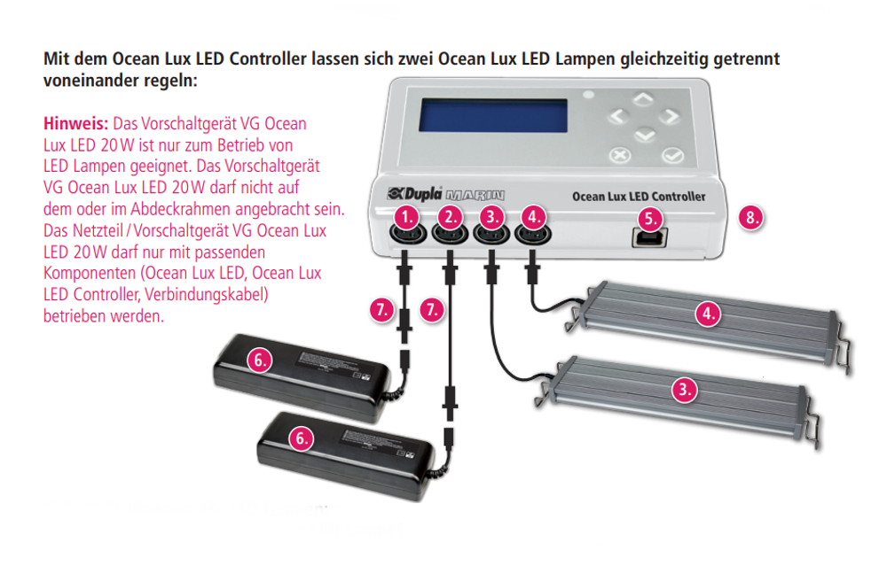 Dupla Y-Verbindungskabel für Ocean Lux LED (81500)