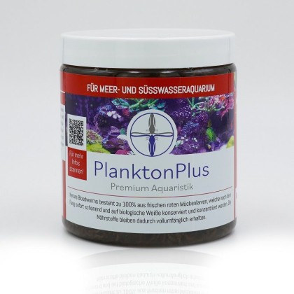 PlanktonPlus Nature Bloodworms 250 ml 