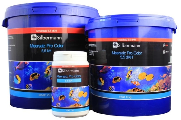 Silbermann Meersalz pro Color KH 5,5 Eimer 20 kg