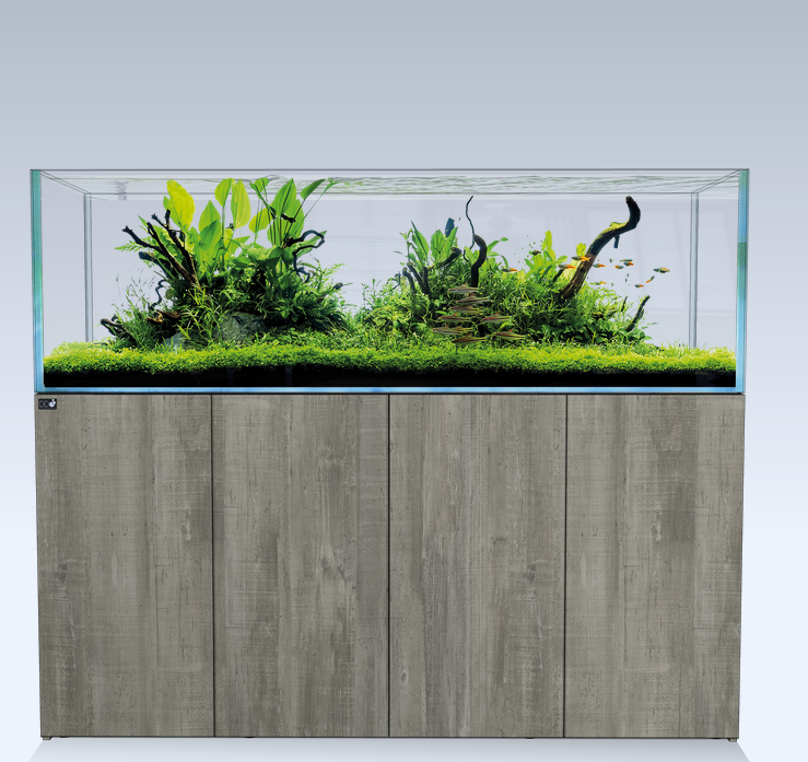 Aquascaper 1800- METAL FRAME-DRIFTWOOD CONCRET