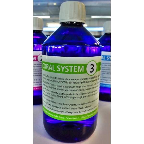 Korallenzucht Coral System 3 - Amino Acids 1000ml Korallenzucht Coral System 3 - Amino Acids 1000ml