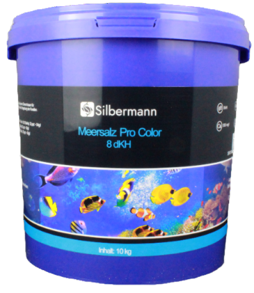 Silbermann Meerwasser Meersalz Pro Color KH 8 10 kg
