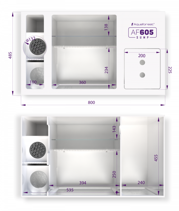 Aquaforest AF  sump 80-605 (120) 
