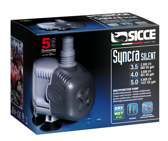 SICCE Syncra 3.5 Multifunktionspumpe SICCE Syncra 3.5 Multifunktionspumpe