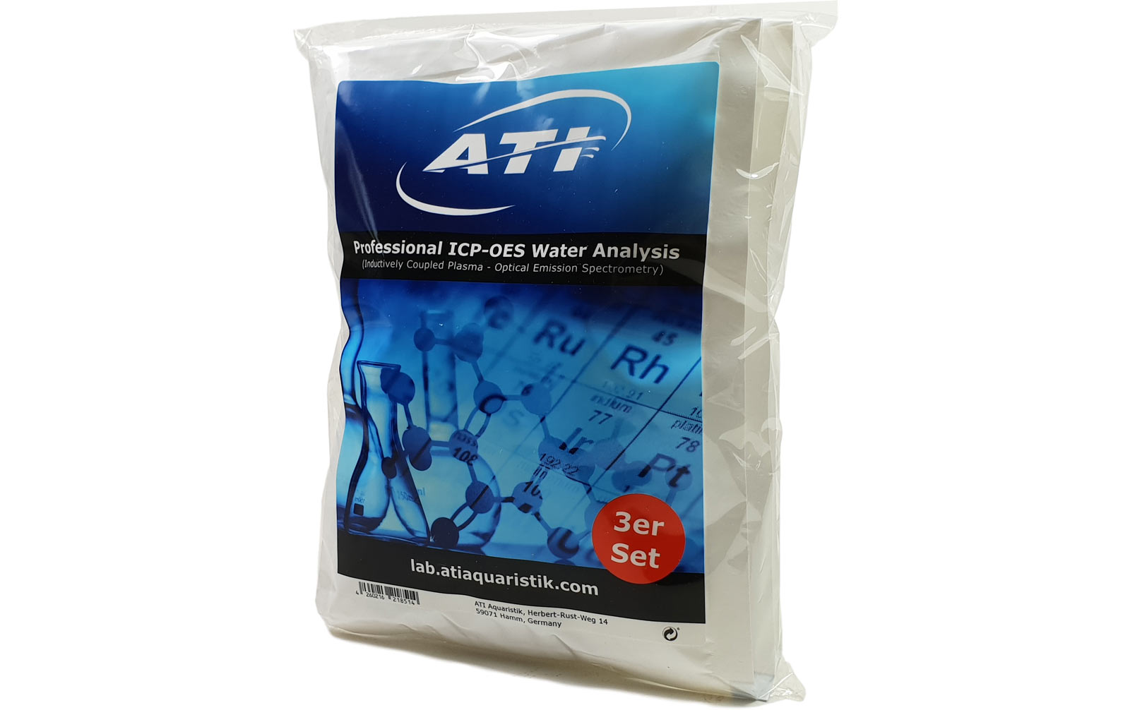 ATI- ICP-OES Water Analysis Set 3 St. /Test